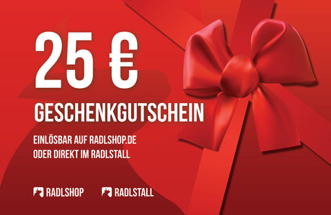 Radlshop.de / Radlstall Geschenk-Gutschein